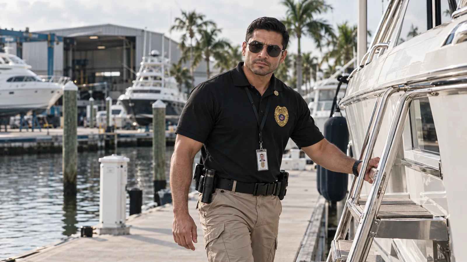 Security Company in Dania Beach and Miramar: Airport-Area Businesses, Marinas, Warehouses and Gated Communities