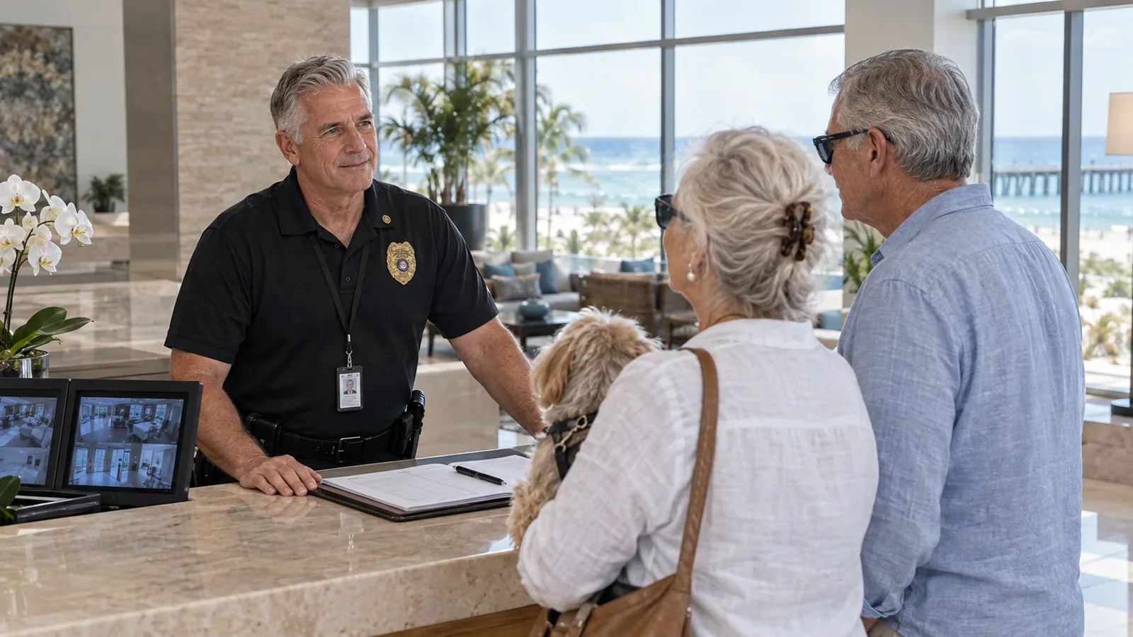 Security Company in Pompano Beach and Deerfield Beach: Oceanfront Condominiums, Industrial Parks and Retail Corridors
