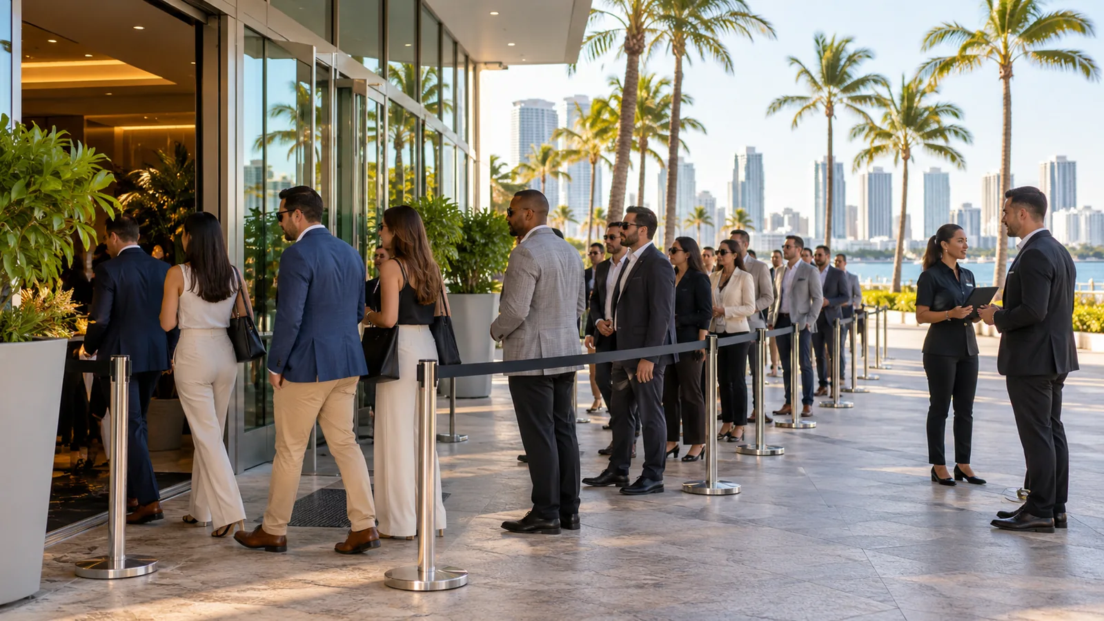 Crowd Management Plan: Design a Better Event Arrival Queue